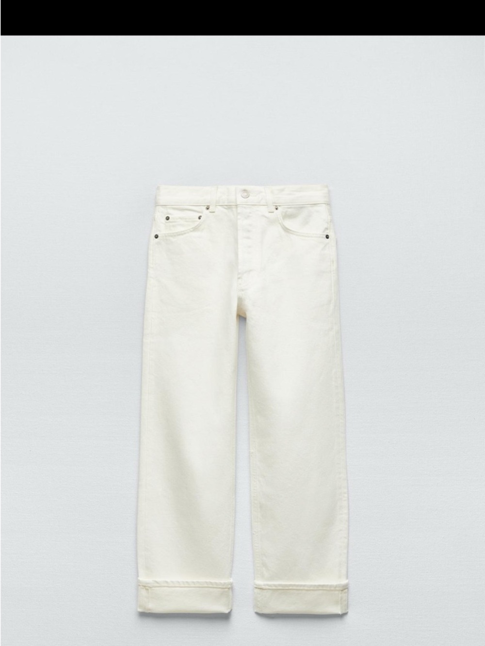 Zara Mid Rise Loose Boyfriend Jeans
